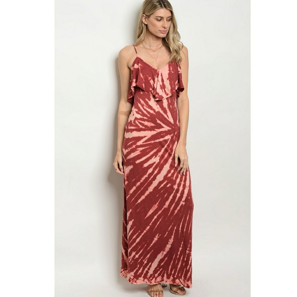 🌻Tie Dye Boutique Maxi Dress🌻